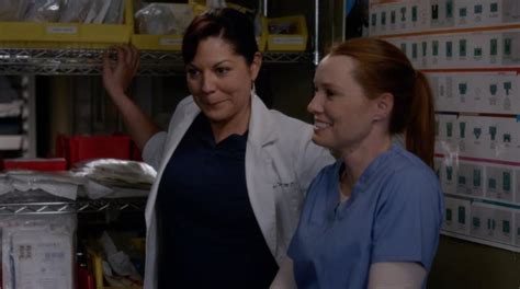 callie e penny|Greys Anatomy 12x05 Callie e Penny